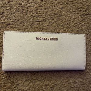 Michael Kors White Wallet